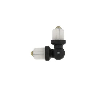 Hoekverbinding zwart 19 mm
