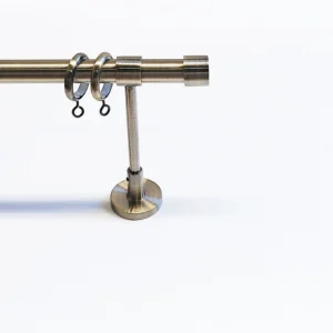 Gordijnroede set basic brons 19mm