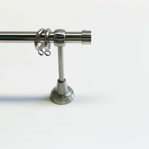 Gordijnroede set basic wand rvs 19mm