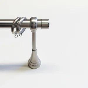 Gordijnroede set basic wand mat nikkel 28mm