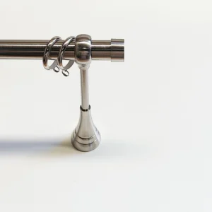 Gordijnroede set basic wand rvs 28mm